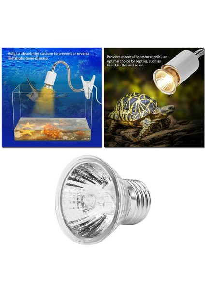 25W Tarzı Kaplumbağa Isıtma Uv Işık Ampul Sıcaklık Kontrol Cihazı ile Kertenkeleler Için Uva Uvb 3.0 Sürüngen Lambası Ampulü (Yurt Dışından)
