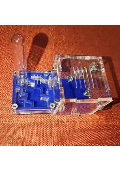 Renk-09 Stili Mini Yeni Kraliçe Karınca Yuvası Karınca Atölyesi Akrilik Çiftlik Küçük Uçak Yuvası Karınca Aksesuarları (Yurt Dışından)