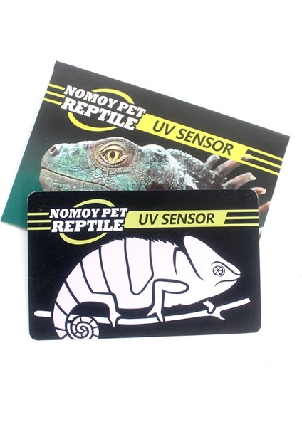 Sürüngen Uvb Işık Lamba Test Kartı Uv Test Kağıdı Sürüngenler Terraryum Lamba Ömrü Etkin Tester Metre Pet Malzemeleri (Yurt Dışından)