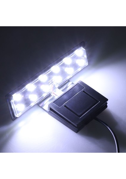 Siyah Stil 12 LED Akvaryum Işıkları Kelepçe LED Bitki Yetiştirme Işığı 6W Su Geçirmez Lambalar Balık Tankları Için Avrupa Birliği (Yurt Dışından) modelleri