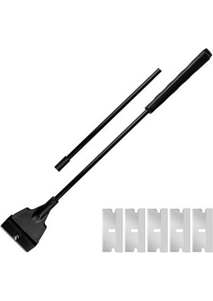 M Tarzı Paslanmaz Çelik Akvaryum Balık Tankı Yosun Temizleyici Bıçak Sucul Bitki Çim Temizleme Kiti Cam Balık Tankı Temizleme Fırçası (Yurt Dışından)