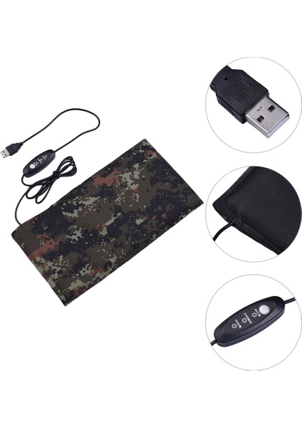 S Tarzı Sürüngen Isıtma Ped USB Isıtma Matı Karbon Fiber Evcil Hayvan Isıtma Ped Karbon Fiber El Isıtıcısı Isıtma Elektrikli Ateş Evcil Matısı (Yurt Dışından) indirimleri