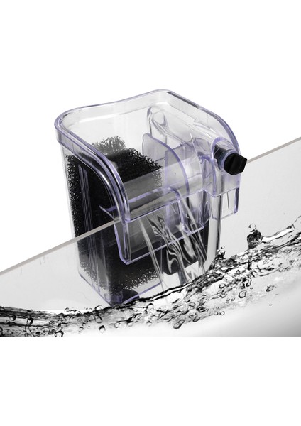 Mini Akvaryum Filtresi Balık Tankı Oksijen Daldırılabilir Su Arıtıcı Su Pompaları Harici Asılı Filtreler Evcil Hayvan Malzemeleri (Yurt Dışından)