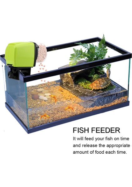 Otomatik Besleyici Stili Otomatik Balık Saati Taşınabilir Balık Malzemeleri Ev Akvaryum Yiyecek Aracı (Yurt Dışından) fiyatları