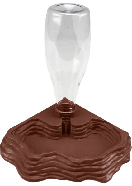 Bir Stil 400ML Pet Sürüngenler Kaplumbağalar Su Dağıtıcı Içme Çeşmesi Kase Kaplumbağa Kertenkele Havuzu Sürüngen Kutusu Besleme Malzemeleri (Yurt Dışından)