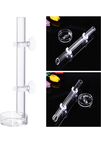 Resim 1 Stili 25X6X6CM Akrilik Karides Besleme Tüpü Karides Yemleme Tüpü Besleme Kabı Balık Tankı Karides Tüpü (Yurt Dışından) fiyatları