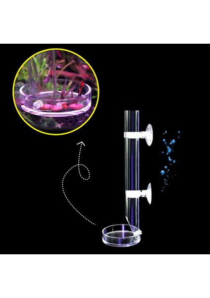 Resim 1 Stili 25X6X6CM Akrilik Karides Besleme Tüpü Karides Yemleme Tüpü Besleme Kabı Balık Tankı Karides Tüpü (Yurt Dışından) indirimleri