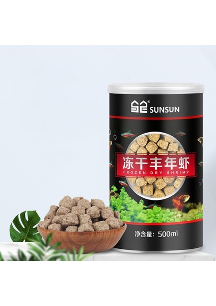 500ML Tarzı Akvaryum Dondurulmuş Karides Yumurtaları Tropikal Küçük Deniz Balığı Yem Besin Takviyesi (Yurt Dışından) indirimleri