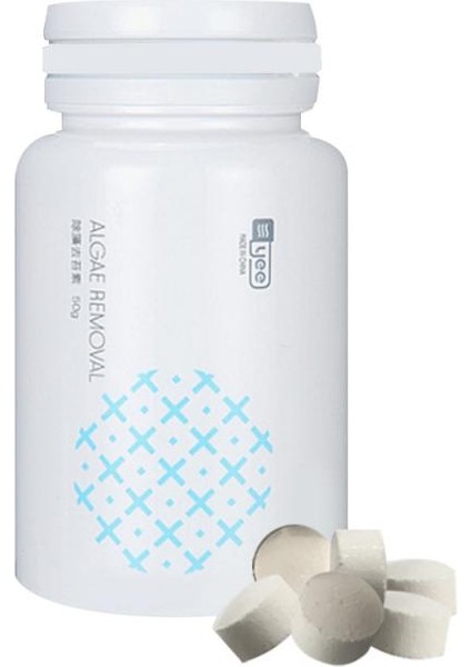 50G Tarzı 50G Akvaryum Araçları Yosun ve Lekeleri Giderici Ajan Tank Yosun Temizleyici Akvaryum Balık Tankı Temizleme Tozu Akvaryum Tankı Akvaryum Aksesuarları (Yurt Dışından)