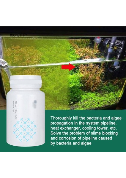 50G Tarzı 50G Akvaryum Araçları Yosun ve Lekeleri Giderici Ajan Tank Yosun Temizleyici Akvaryum Balık Tankı Temizleme Tozu Akvaryum Tankı Akvaryum Aksesuarları (Yurt Dışından) fiyatları