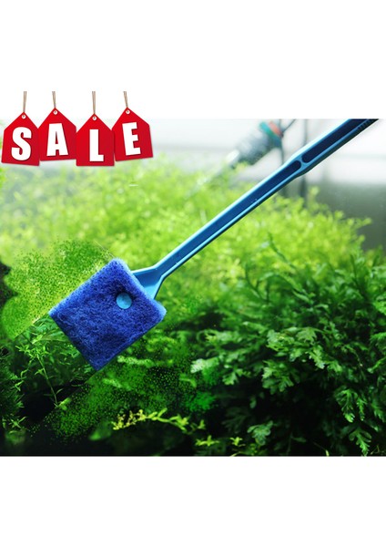 Mavi Stil 1 Parça 1 Adet Çift Taraflı Sünger Temizlik Fırçası Yüksek Kalite Balık Tankı Akvaryum Yosun Temizleme Fırçası Evde Akvaryum Temizleme Aracı (Yurt Dışından) fırsatları