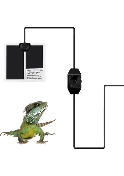 5W Abd Tarzı Terraryum Sürüngen Isı Matı Tırmanma Evcil Isıtma Pedleri Sürüngen Elektrikli Battaniye Sürüngen Malzemeleri (Yurt Dışından)