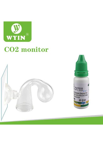 Çözüm Aracısı Stili Akvaryum Co2 Göstergesi Çözeltisi Balık Tankı Sıvı Testi Ph Uzun Süreli Monitör Co2 Kabarcık Sayacı Bitki Ada Için (Yurt Dışından) fiyatları
