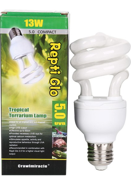Bir Stil Yeni Gelen Uvb 13W Sürüngen Işık Lambası Vivaryum Terraryum Kaplumbağa Için Uv Parlama Lambası ES-E27 Enerji Tasarruflu Lambalar (Yurt Dışından) fiyatları