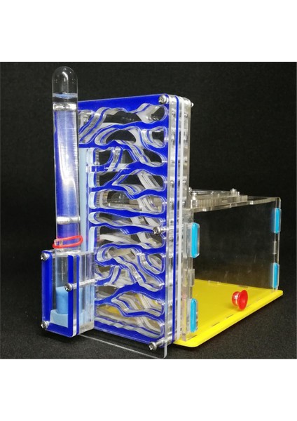 Mavi Stil 19X16X9.5CM Karınca Yuvası Villası Pet Mania Ev Karıncaları Için Dıy Tasarım Ant Farm Akrilik Karınca Yuvası Ürünü (Yurt Dışından)