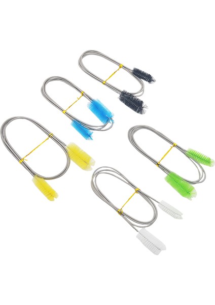 Siyah Stil 155CM Su Filtre Pompa Zambak Borusu Hava Hortumu Paslanmaz Çelik Esnek Hortum Fırçası Su Pompası Aksesuarları Temizleme Fırçası (Yurt Dışından) modelleri