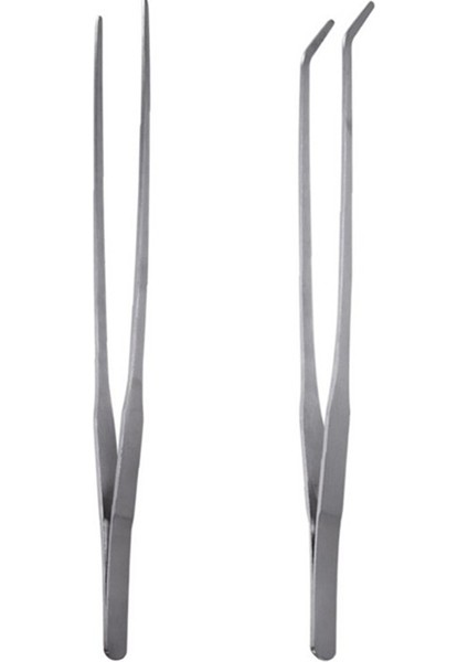 Düz Stil 27CM Akvaryum Cımbız Bitki Paslanmaz Çelik Tank Cımbızı Balık Tankı Suda Yaşayan Doğru Dirsek Kuvvetpençesi Kelepçe Balık ve Suda Yaşayan Evcil Hayvan Malzemeleri (Yurt Dışından)