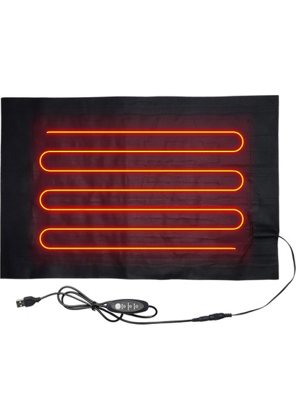 Büyük Stil Sürüngen Isıtma Ped USB Isıtma Ped Su Geçirmez Evcil Hayvanlar Kurbağalar Kertenkeleler Isıtma Isı Ped Evcil Hayvan Isıtıcı Ped Sıcaklık Kontrol Cihazı (Yurt Dışından)