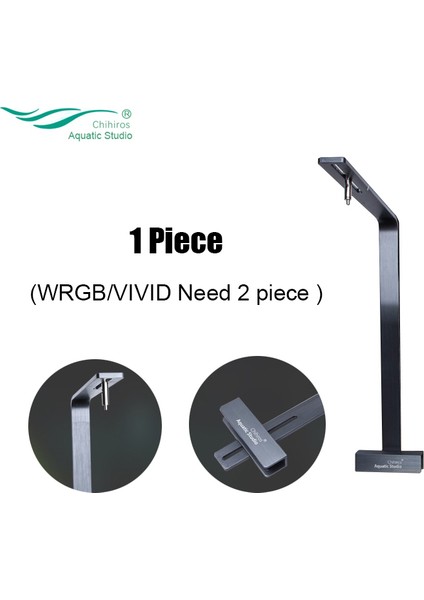 Rgb A Plus Akrilik Stili Chihiros Akvaryum Işık Aksesuarları LED Akıllı Kontrol Cihazı Kumanda Dimmer Zamanlayıcı Metal Askı Kiti Balık Tankı Parçaları (Yurt Dışından)