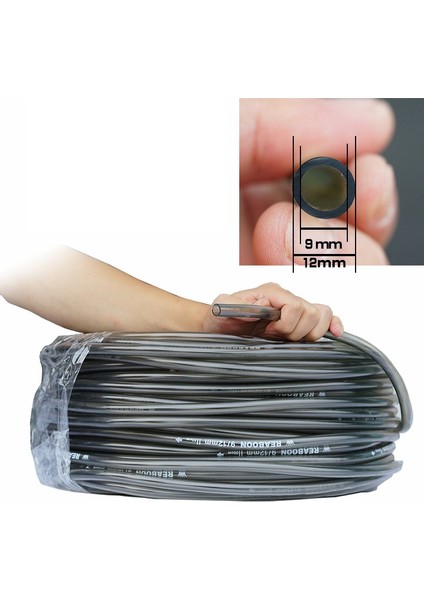 Bordo Tarzı 3 Milyon Balık Tankı Boru Akvaryum Yeşil Hortum, Su Pompası Filtre Aksesuarları Tüp Akvaryum Temizleme Aracı Bahçe Sulama Hortumu (Yurt Dışından)