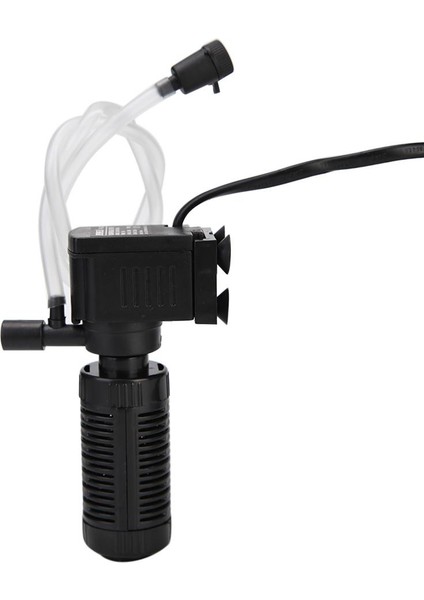 3W Tarzı 15X3CM Mini Japon Balığı Tankı Artan Oksijen Dayanıklı Eksen Merkez Filtre Akvaryum Su Filtresi Oksijen Pompası Daldırma Pompası (Yurt Dışından)