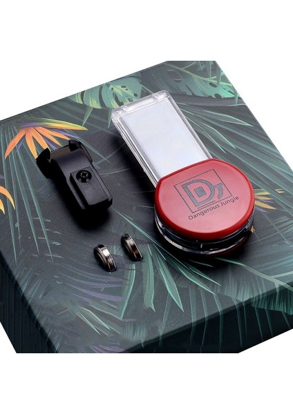 Kırmızı Stil Tırmanma Hayvanı Termometre Kaplumbağa Boynuz Kertenkele Sürüngen Üretim Kutusu Higrometre (Yurt Dışından)