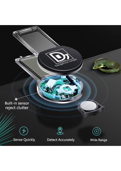 Kırmızı Stil Tırmanma Hayvanı Termometre Kaplumbağa Boynuz Kertenkele Sürüngen Üretim Kutusu Higrometre (Yurt Dışından) fırsatları