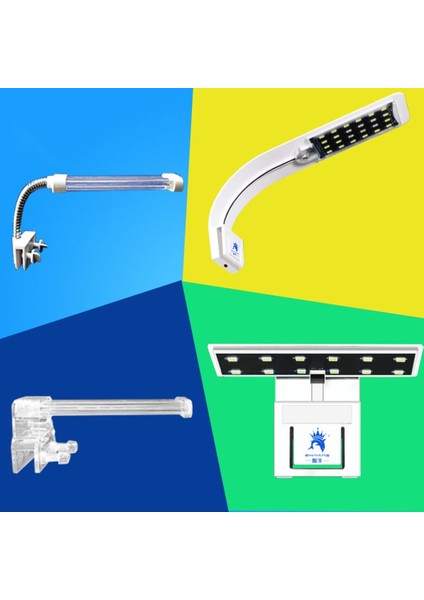 ZY10Z-5W Stili Yüksek Parlaklık Akvaryum Esnek Kelepçe Lambası Balık Tankı Üst LED Akvaryum Su Kelepçe Lambası Aydınlatma Için Yeni (Yurt Dışından) fırsatları
