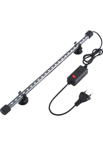 EU18CM Beyaz Kırmızı Stil Balık Tankı Aydınlatma Amfibik LED Akvaryum Lambası Küçük Çift Kullanımlı Çim Lambası Yüksek Frekanslı Cam Tüp Arowana Lambası (Yurt Dışından)