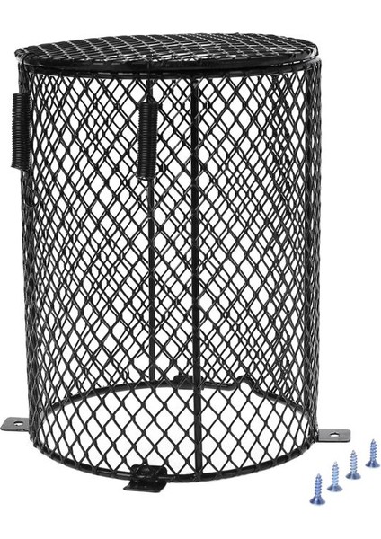 No.2 Tarzı Sürüngen Isıtıcı Kafes Isı Lambası Kafesi Koruyucu Metal Örgü Lamba Kapağı (Yurt Dışından)