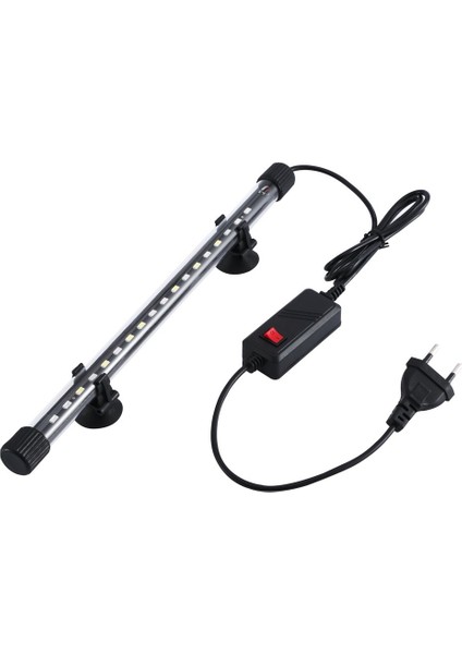 40CM Mor Kırmızı Stil Akvaryum LED Balık Tankı Lambası Sualtı Aydınlatma LED Su Ot Lambası Akvaryum Dalış Su Geçirmez Lamba Akvaryum Aydınlatma Eu Fiş (Yurt Dışından)