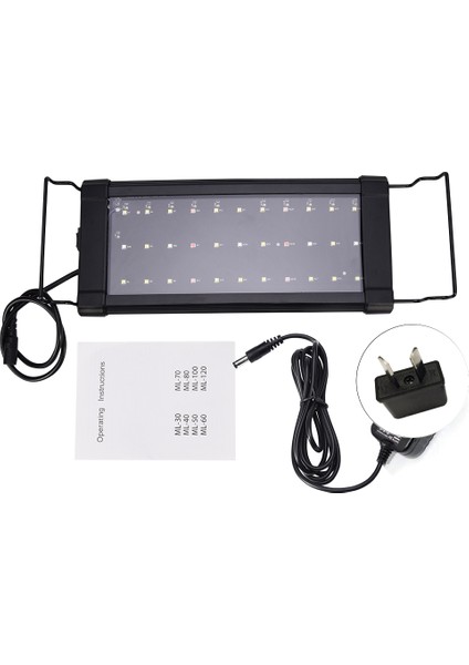 Au Fiş Tarzı Usukeuau Fiş LED Akvaryum Işığı Çok Renkli Tam Spektrum 30CM Balık Tankı Su Bitkisi Yetiştirme Lambası Akvaryum Aksesuarları D30 (Yurt Dışından)