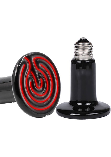 25W Tarzı Sürüngen Isı Lambası Seramik Kızılötesi Lamba Sürüngen Ampul Sıcaklık Kontrol Ekipmanı (Yurt Dışından) modelleri