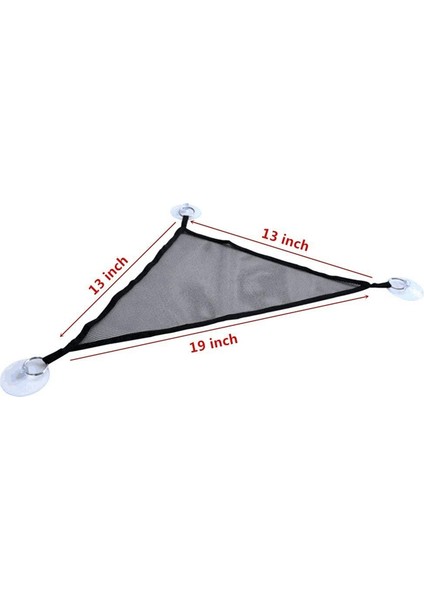 Siyah Stil Küçük ve Büyük Bıyıklı Ejderler, Anol, Geko ve Yılanlar Için Sürüngen Hamak Teras Merdiven Aksesuar Seti 19×13 (Yurt Dışından)