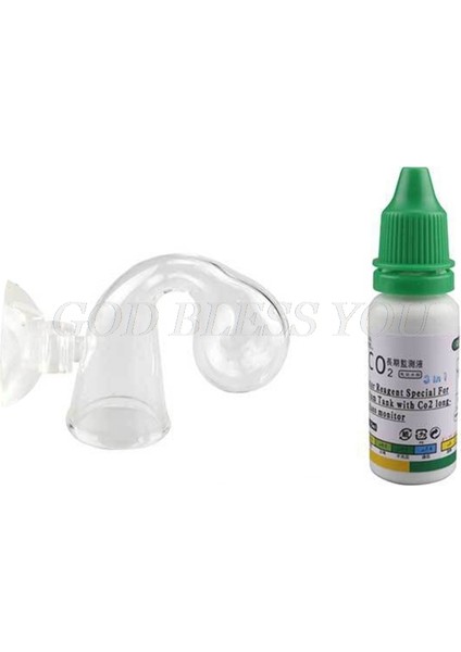 B Tarzı 15ML Akvaryum Co2 Gösterge Çözeltisi Monitör Sıvı Cam Karbon Dioksit Kontrol Cihazı (Yurt Dışından)
