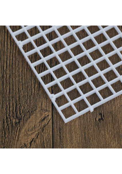 Beyaz Stil 29.6cm x 14,8cm Dayanıklı Plastik Balık Izgara Bölücü Tutucu Balık Tankı Tepsi Yumurta Kafesi Akvaryum Tankı Filtre Taban Izole Paneli 29.6cm x 14.8cm (Yurt Dışından) indirimleri