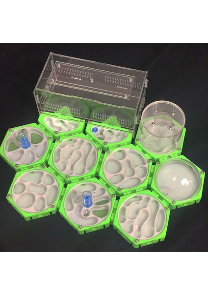 E Stili Yeni 3D Baskı Karınca Çiftliği Uzay Istasyonu Nemlendirme Kulesi Sınırsız Genişleyen Karınca Yuvası Evcil Karınca Yuvası Atölyesi (Yurt Dışından) fiyatları