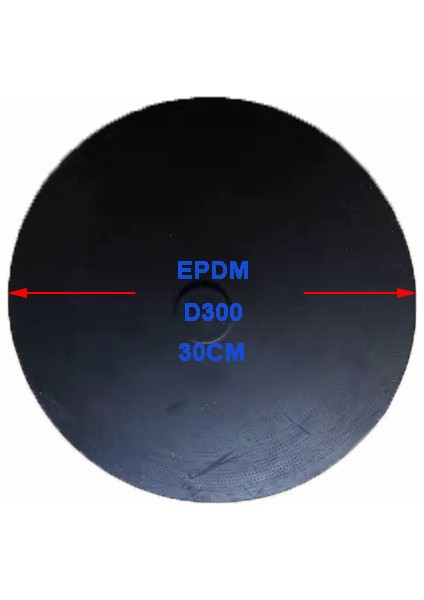 Epdm D300MM Stili Epdm Silikon Fırın Balık Havuzu Tarımı Su Arıtma Oksijen Taşıma Disk Difüzör Aeratör (Yurt Dışından)