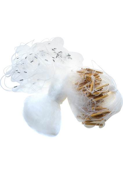 Balık Ağı Stili Bambu ile 2CMX2CM Boyutunda Yeterli Büyüklükte Dokuma Yüzen Ağ Naylon Monofilament Balıkçılık Ağı Dış Mekan Asılı Balık Gill Ağı (Yurt Dışından)
