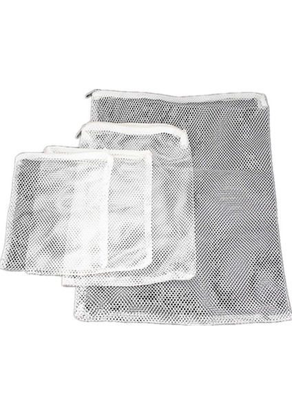 2 Çanta Tarzı 20CM x 30CM Akvaryum Filtre Orta Kılıfı Fermuarlı Kömür Pelletizasyonlu Temizleme Yeniden Kullanılabilir Balık Tankı Kömür Filtre Torbası (Yurt Dışından)