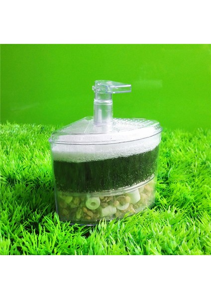 Resim Stili Olarak Tek Boyut 1 Adet Akvaryum Hava Tahrikli Biyo Köşe Filtre Sünger Yavru Karides Nano Balık Tankı 10*8*12 cm (Yurt Dışından)