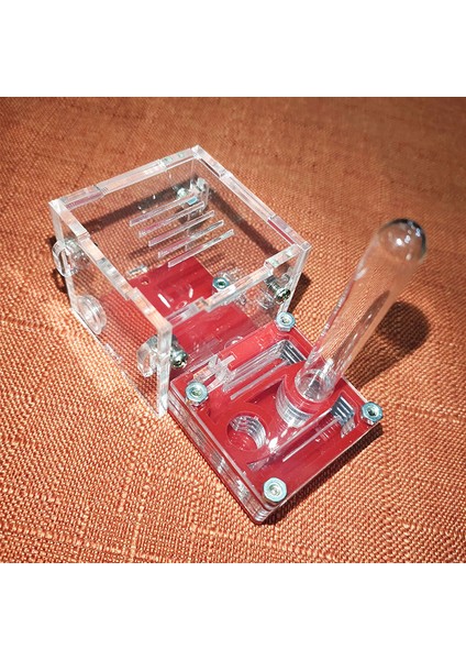 Renk-10 Stili Mini Yeni Kraliçe Karınca Yuvası Karınca Atölyesi Akrilik Çiftlik Küçük Uçak Yuvası Karınca Aksesuarları (Yurt Dışından)