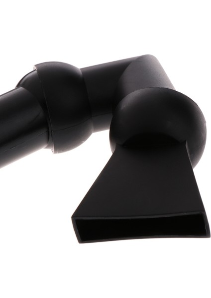 Siyah Stil U Şekilli Plastik Akvaryum Balık Tankı Su Çıkışı Tüpü Ördek Gagası Düz Nozul Boru E7CC (Yurt Dışından) fırsatları