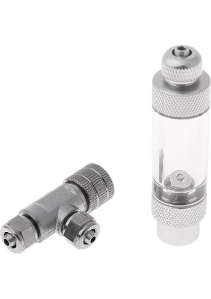 No.2 Tarzı Akvaryum Co2 Regülatör Iğne Valf Ayar Kiti Kabarcık Valf Sayacı Mini Co2 Tek Çift Başlı Sistem Balık Tankı Için (Yurt Dışından)