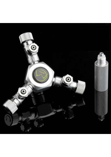 1 Ila 3 Stil Paslanmaz Çelik Akvaryum Çok Yönlü Co2 Dağıtıcı Bölücü Iğne Valf, Akvaryum Bitki Co2 Tankı Için Regülatör Valfi (Yurt Dışından)