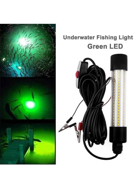Beyaz Stil LED Daldırılabilir Balıkçılık Gece Lambası Su Altı Balık Yem Çekme Lambası Açık Gece Balıkçılığı Lambası Balık Çekme Lambası (Yurt Dışından)