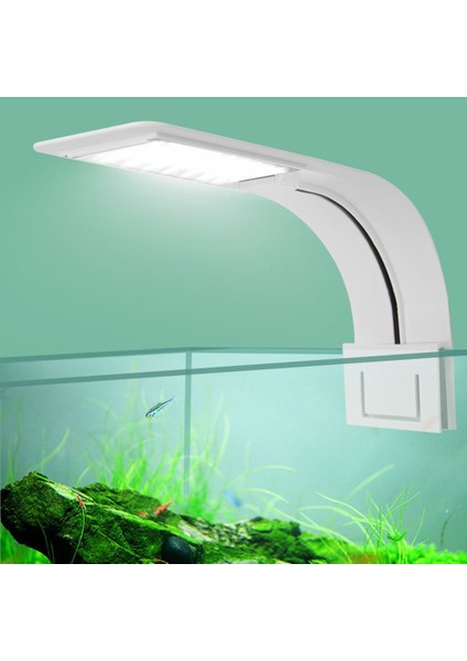 Siyah Stil Süper Ince LED Akvaryum Işık Bitkiler Büyüme Aydınlatma Akvaryum Balık Tankı Işık Yaratıcı Klips Lamba ile Eu Fişli (Yurt Dışından) fiyatları