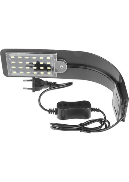 Siyah Stil Süper Ince LED Akvaryum Işık Bitkiler Büyüme Aydınlatma Akvaryum Balık Tankı Işık Yaratıcı Klips Lamba ile Eu Fişli (Yurt Dışından) fırsatları