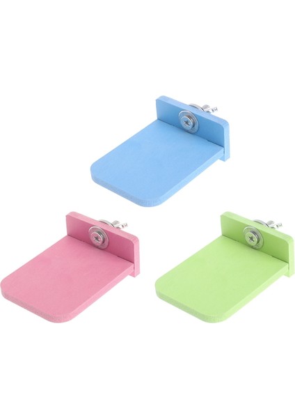 Pembe Tarzı S Beden Hamster Platform Stand Raf Dikdörtgen Sincap Kafesi Renkli Ahşap Tabak Oyuncaklar Ürünü (Yurt Dışından) fırsatları
