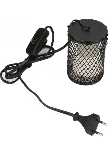 Siyah Abd Fiş Stili Sıcaklık Lambası Emişörü Isı Lambası Kafesli Sürüngen Isıtıcı Evcil Hayvanlar Isıtıcı Pet Malzemeleri (Yurt Dışından) modelleri